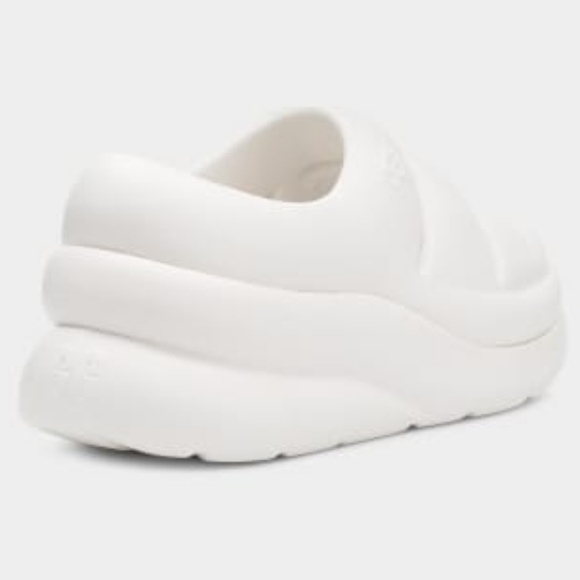 Ugg Women White Sport Yeah Platform Water-Resistant Comfort Clogs Size 9 - Picture 4 of 7